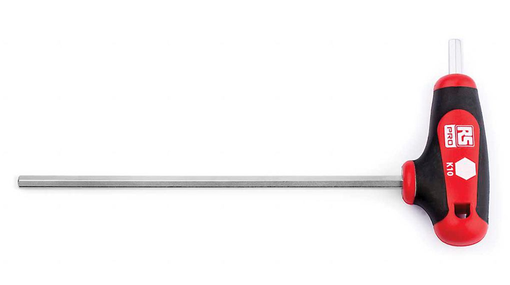 T-insexnyckel med T-handtag, 4 mm, 150mm